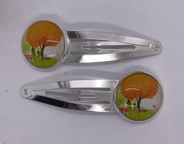 Barrettes en verre
