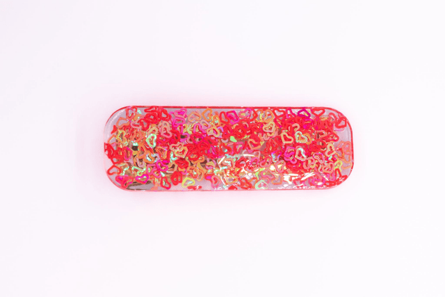 Barrette Rectangle Girly