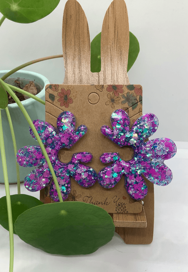 Boucles d'oreilles Jolies Fleurs
