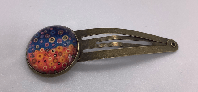 Barrettes en verre