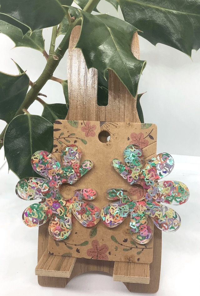 Boucles d'oreilles Jolies Fleurs