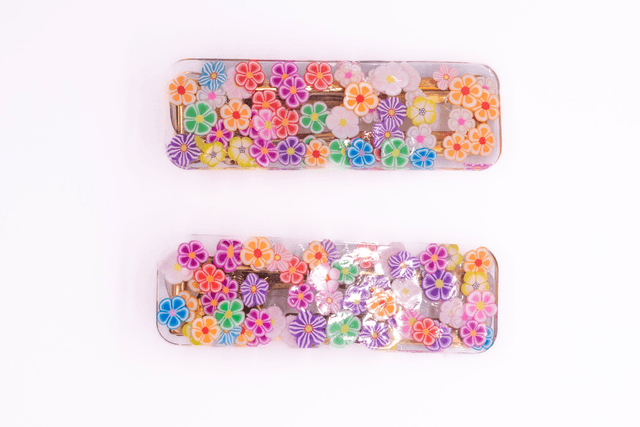 Barrette Rectangle Girly