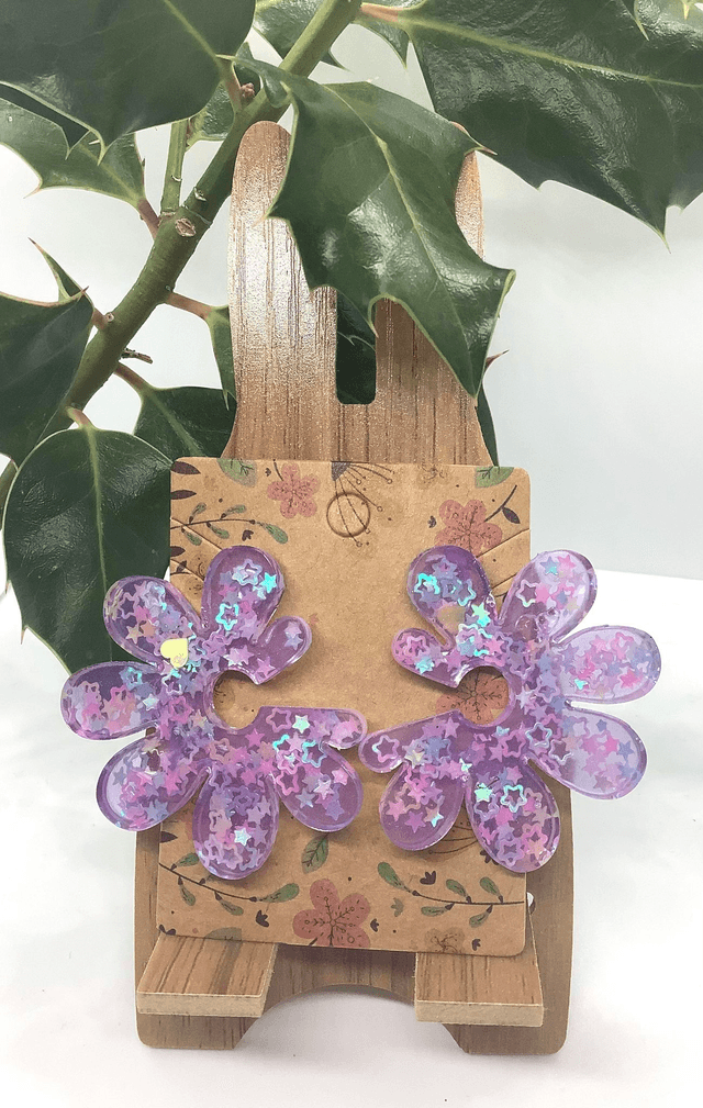 Boucles d'oreilles Jolies Fleurs
