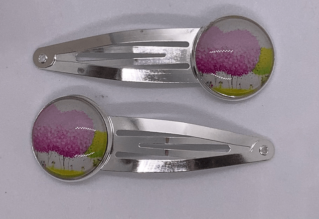 Barrettes en verre