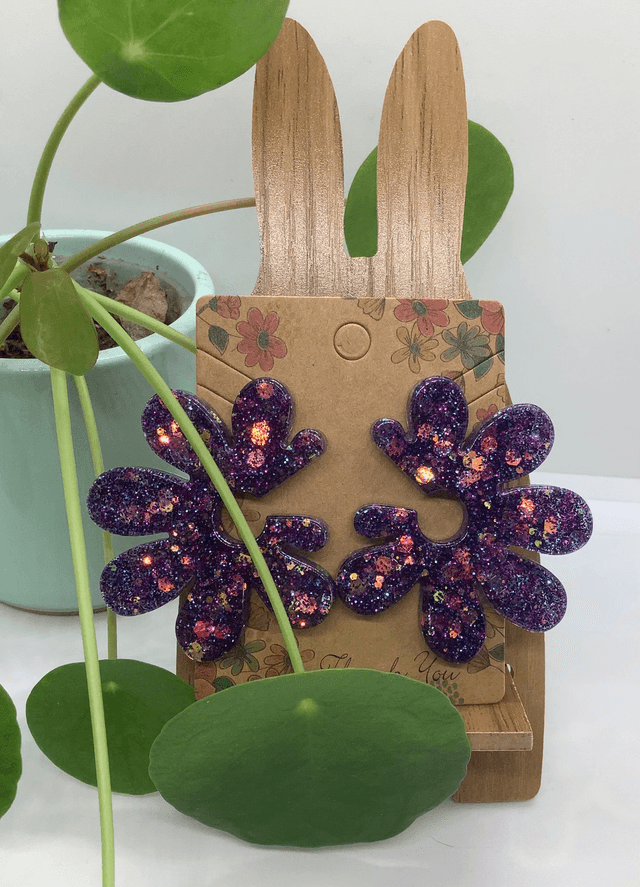 Boucles d'oreilles Jolies Fleurs