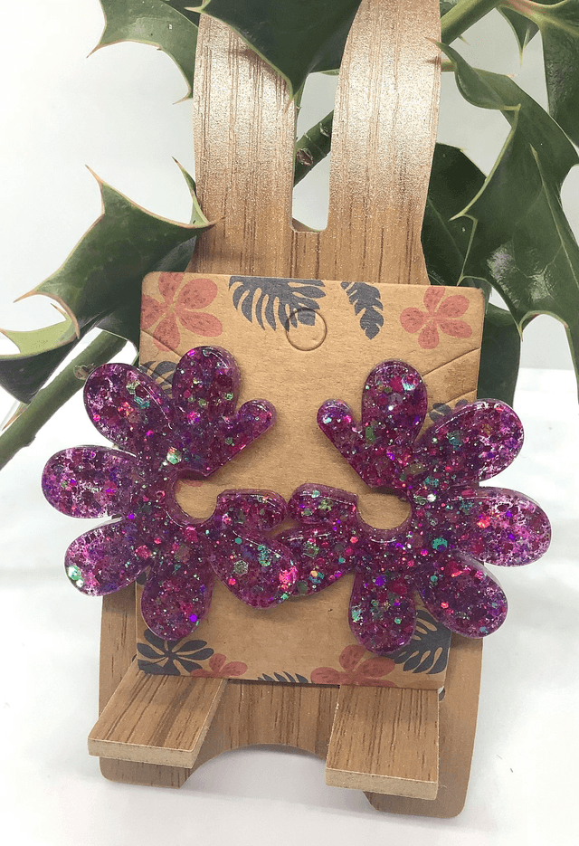 Boucles d'oreilles Jolies Fleurs