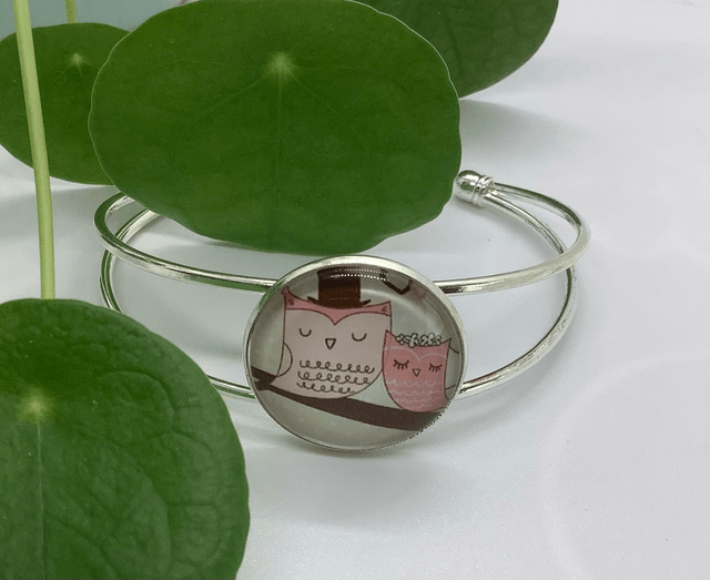Bracelet Hiboux Amoureux 