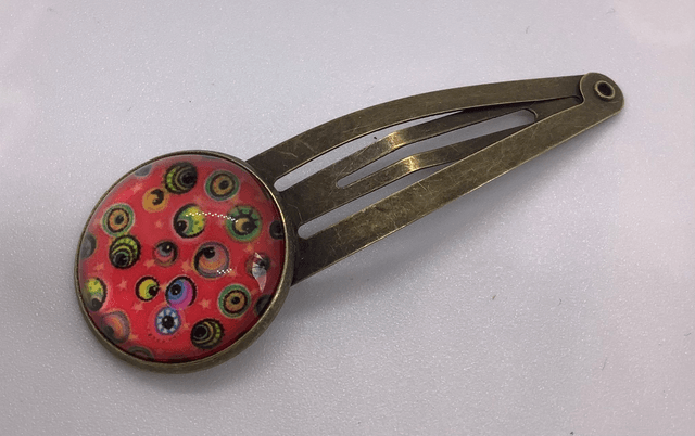 Barrettes en verre