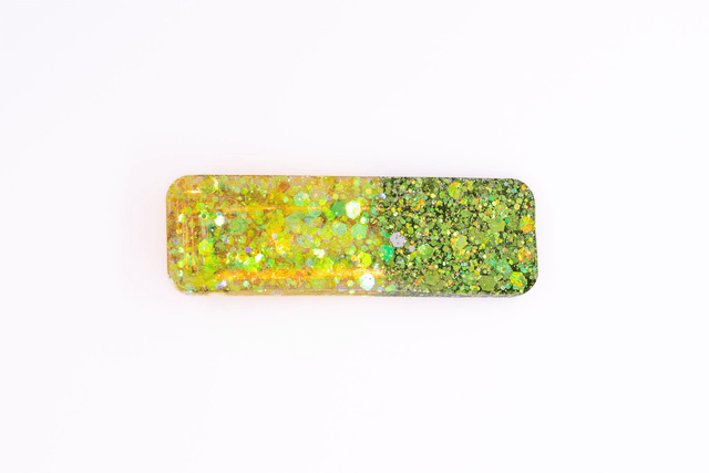 Barrette Rectangle Pailleté
