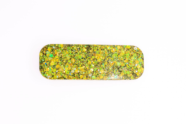 Barrette Rectangle Pailleté