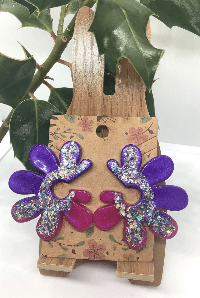 Boucles d'oreilles Jolies Fleurs