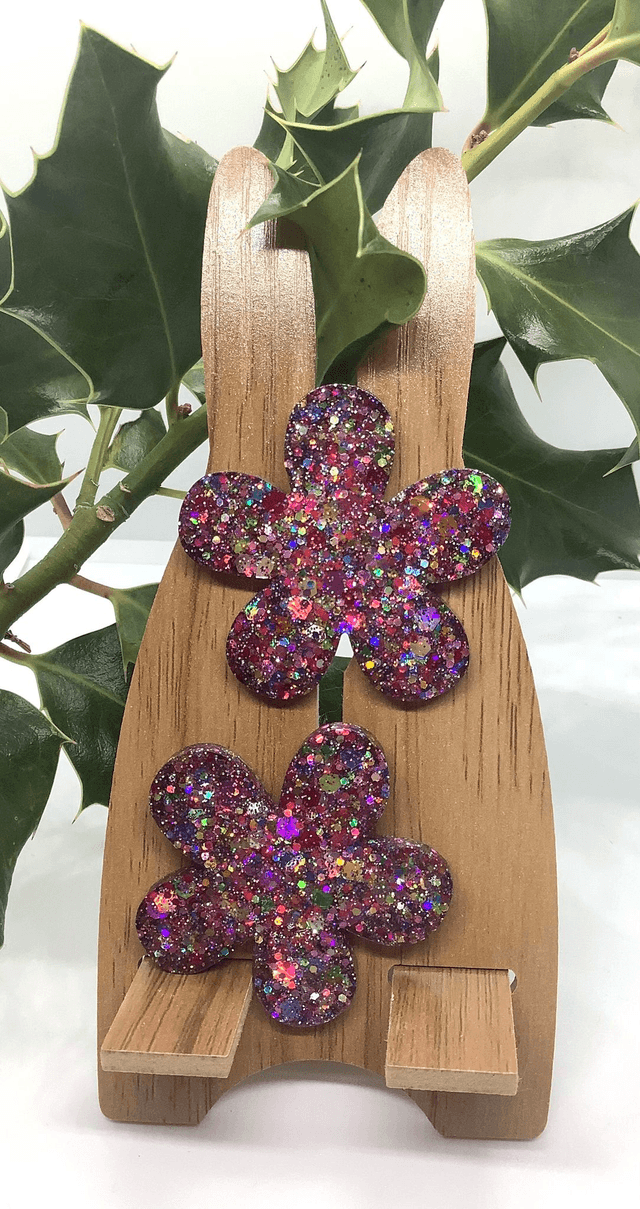 Boucles d’oreilles Fleurs