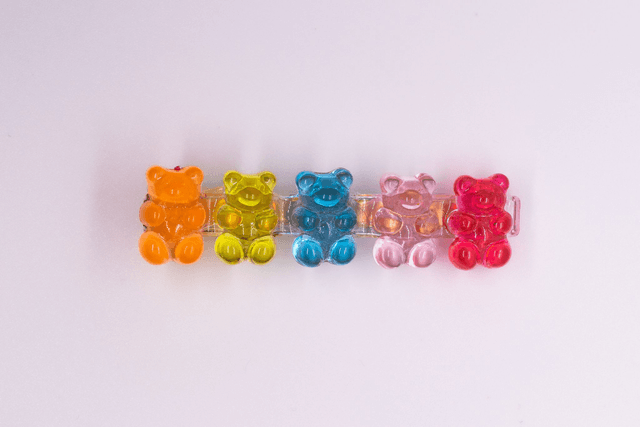 Barrette Oursons Translucides