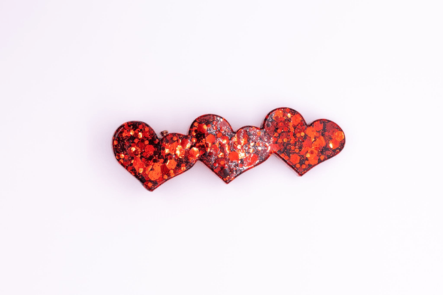 Barrette Coeurs