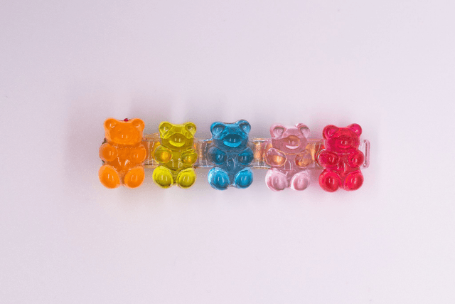 Barrette Oursons Translucides